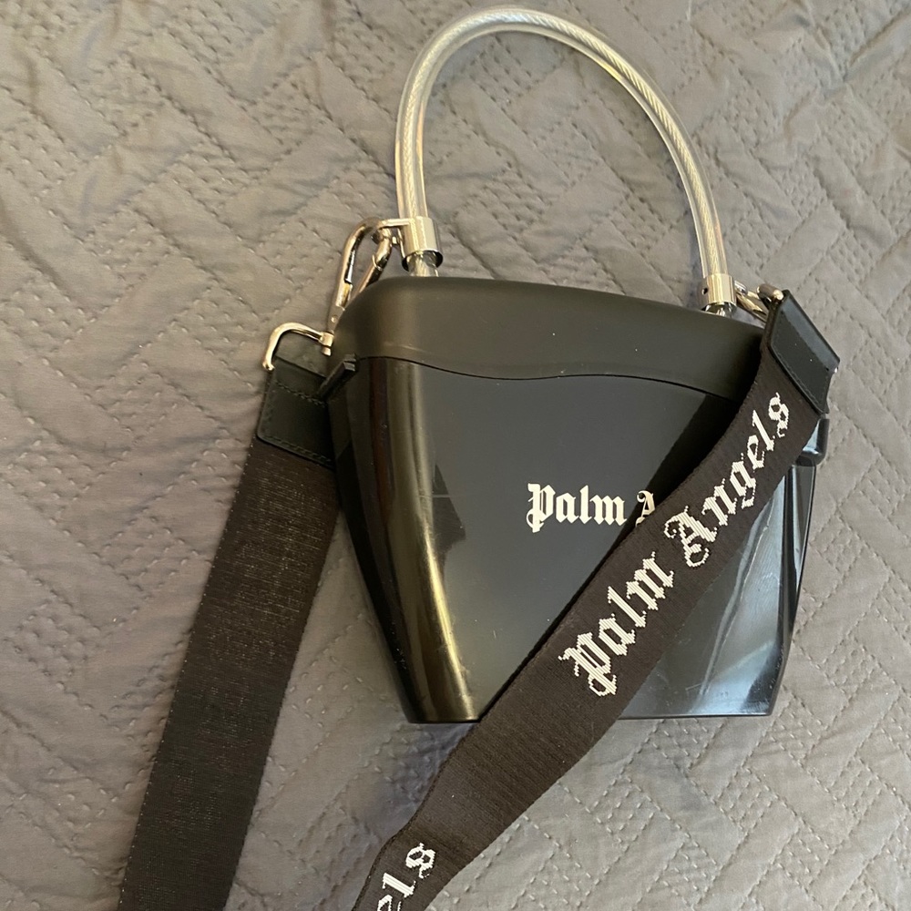 Palm angels padlock shoulder bag